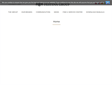 Tablet Screenshot of festinagroup.com